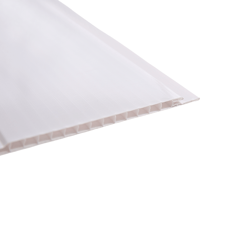 سقف PVC غائر 200*6 مم، لوحة سقف PVC مسطحة - خياطة على شكل حرف V