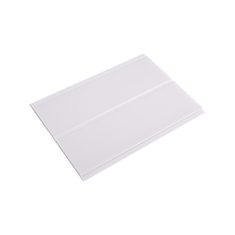 سقف PVC غائر 200*6 مم، لوحة سقف PVC مسطحة - خياطة على شكل حرف V