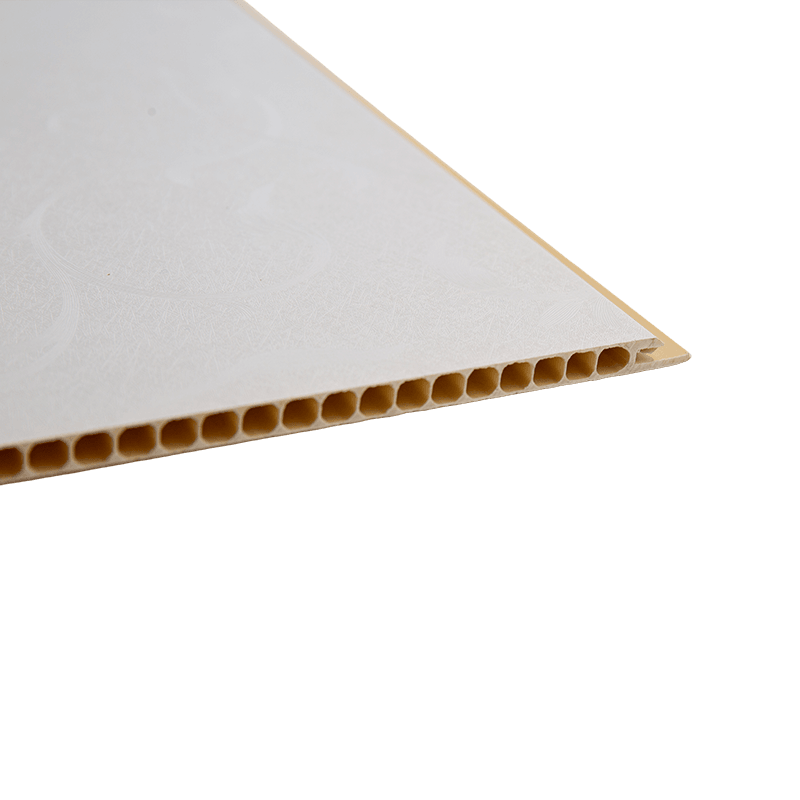 ألواح حائط زخرفية من مادة PVC مقاس 400*7.5 مم، غطاء حائط من مادة PVC