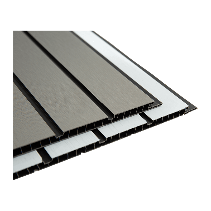 ألواح PVC مقاس 300*8 مم للسقف - فجوات سوداء ألواح PVC مقاس 300*8 مم للسقف - فجوات سوداء