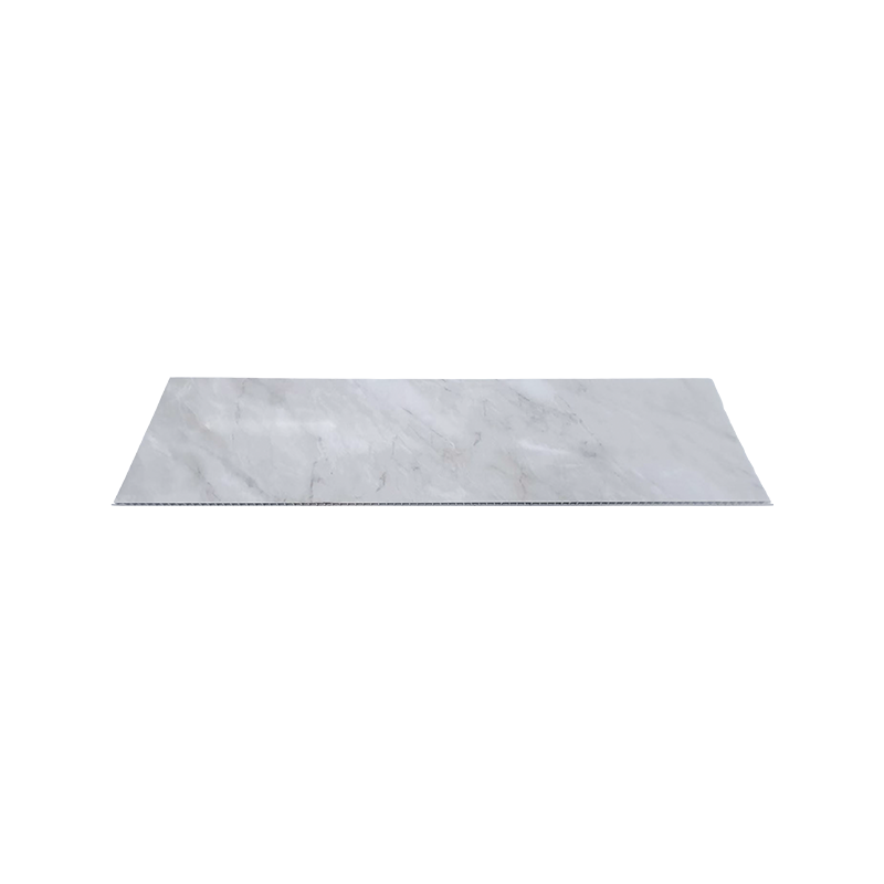 صفائح حائط PVC بيضاء مقاس 1000*10 مم، ألواح حائط رخامية PVC