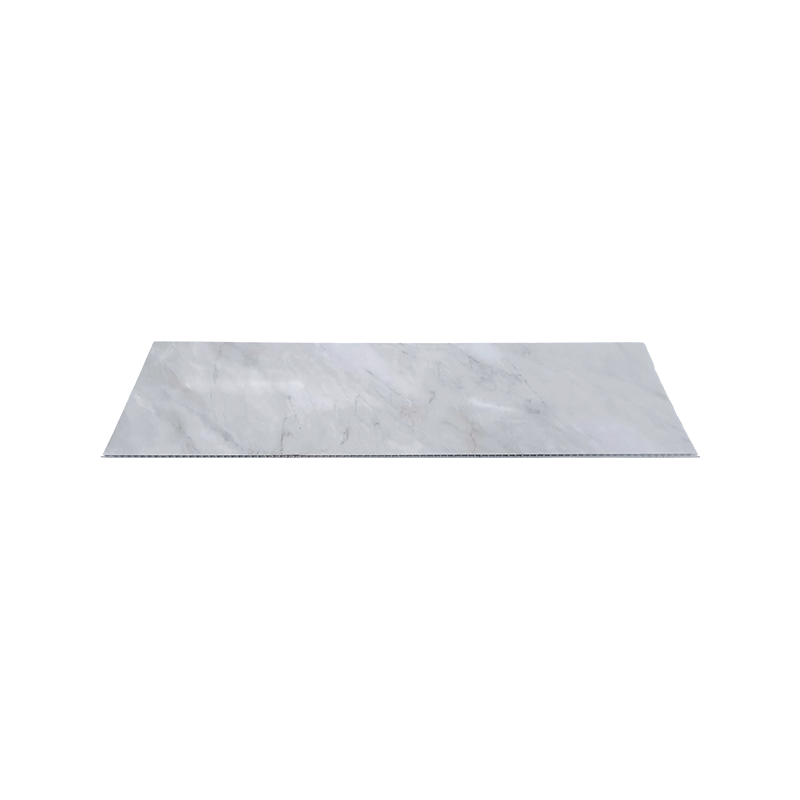 صفائح حائط PVC بيضاء مقاس 1000*10 مم، ألواح حائط رخامية PVC